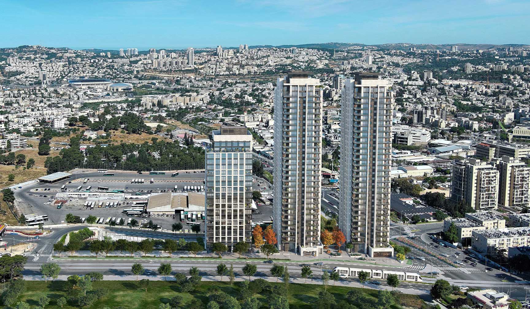 VISION Jerusalem — project marketing illustration